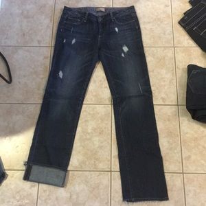 Paige boyfriend jeans size 28